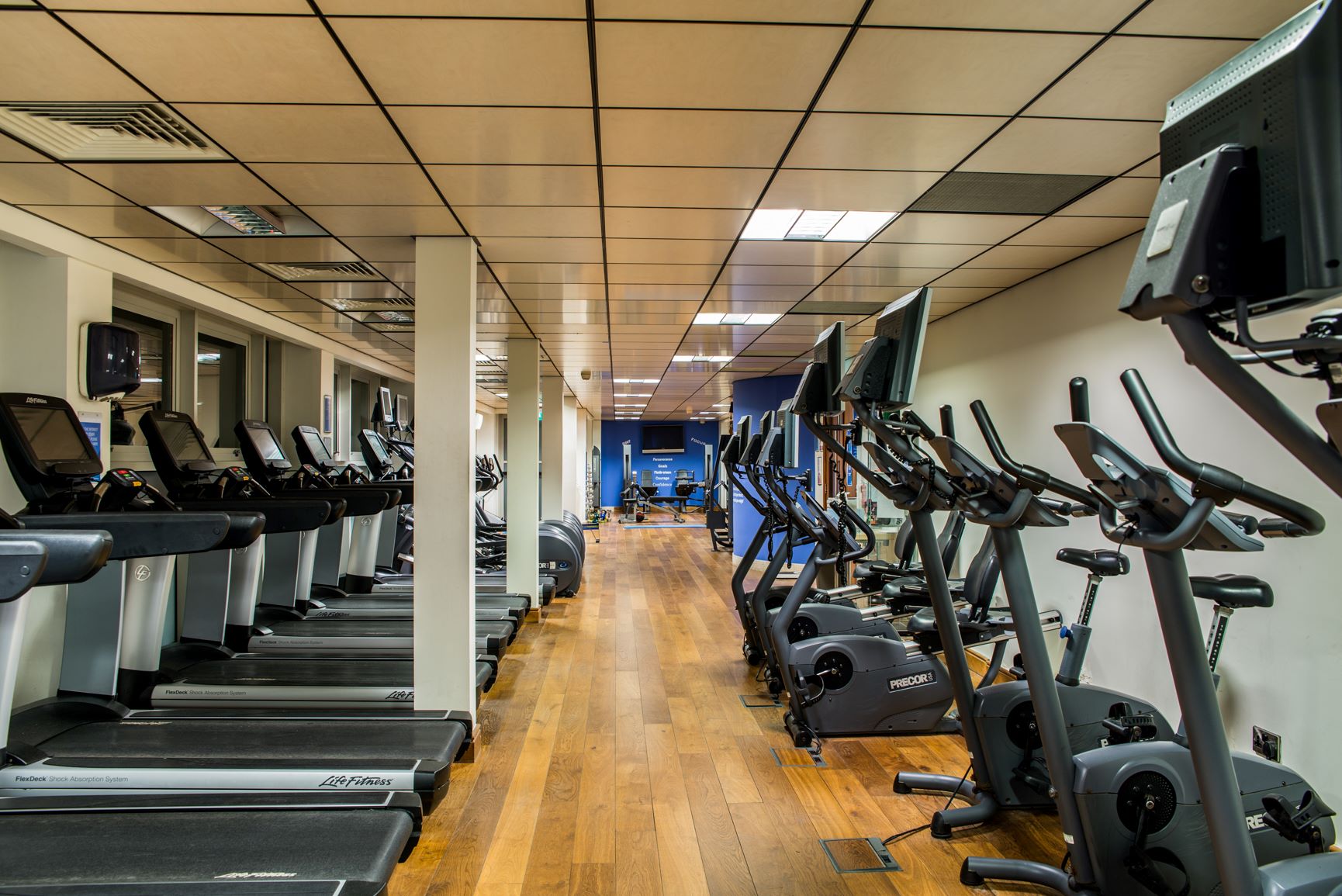 Cardio and strength equipment in Radisson Blu Cork gym